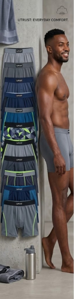 Branded Jacquard Elastic Waistband Briefs