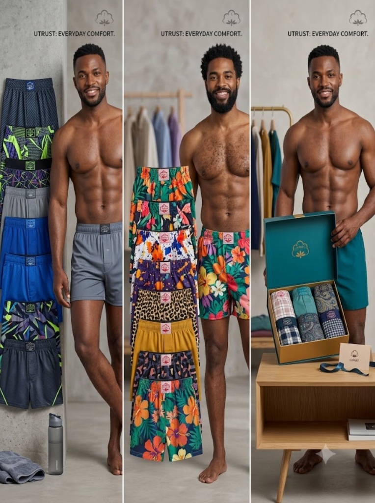 Utrust Everyday High-Comfort Boxer Briefs